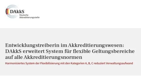 DAkkS Extends Flexible Accreditation Scopes Across All Activities