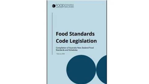New Food Standards Code Compilation for Australia and New Zealand Released