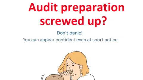 Don’t Panic! Four Ways to Ace an Audit Without Preparation