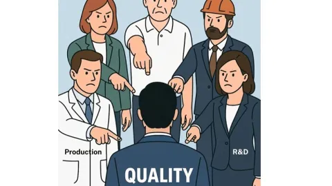 Stop Pointing Fingers at Quality, Each Department Must Do Its Part