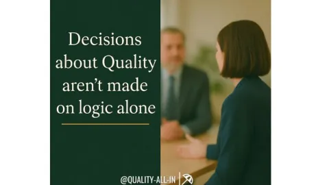 When Power Dynamics Outweigh Rational Decisions in Quality