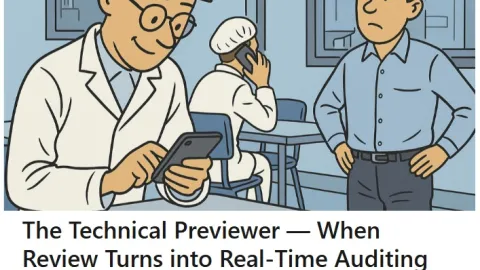When Reviewers Become Technical Previewers, Audit Impartiality Is Compromised