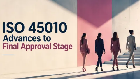 ISO 45010 Workplace Menstruation and Menopause Guidance Advances to Final Approval Stage