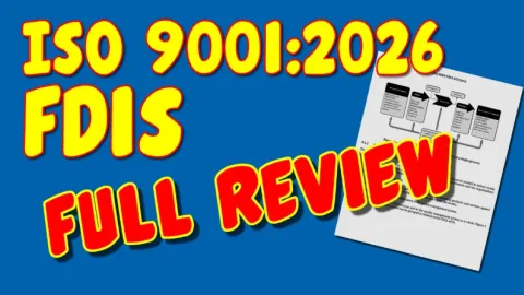 Missed Opportunity To Fix Known Issues: Where ISO 9001:2026 Falls Short