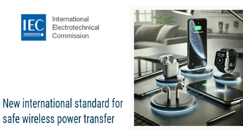 First International Standard for Safe Wireless Power Transfer Published by IEC and IEEE