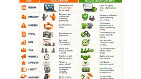 Moving From Quality Minimum to Business Excellence