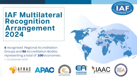 IAF Report Reveals 2024 Growth in MLA Coverage and Accreditation Reach