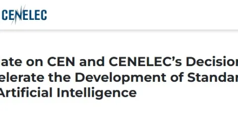 Fast-Tracking AI Standards for EU AI Act: CEN and CENELEC Adopt Special Package