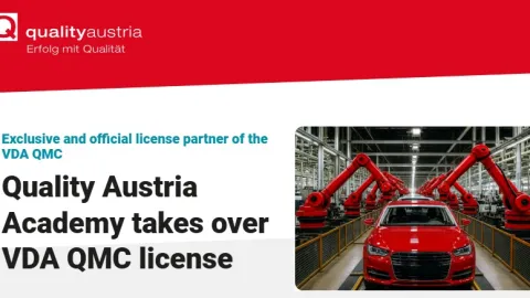 Quality Austria Academy Becomes License Partner of VDA QMC in Austria