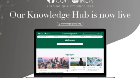 CQI Launches Knowledge Hub for Quality Professionals
