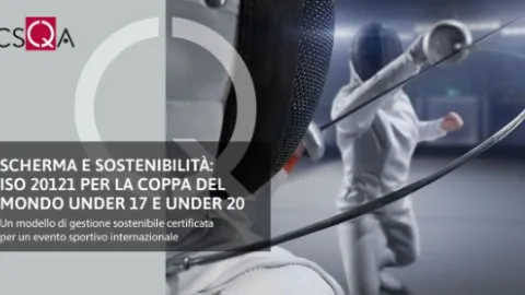 Youth Fencing World Cup In Udine Earns ISO 20121 Certification