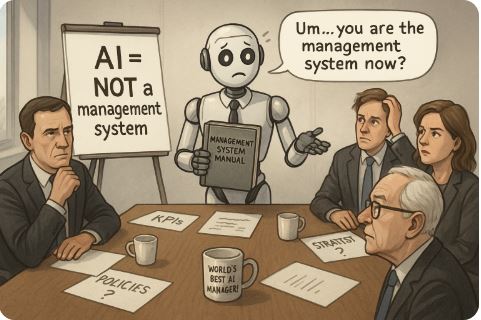 Reasons Why AI Alone Cannot Replace Human Role in Management Systems