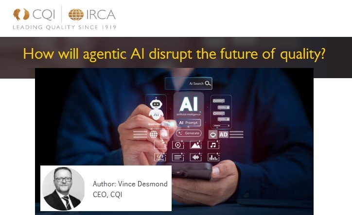 Agentic AI Set to Reshape Quality Management