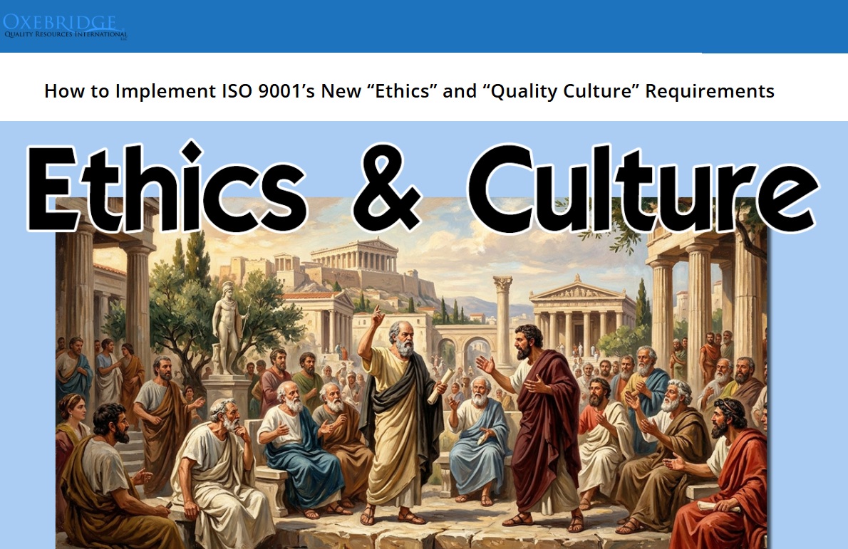 Preparing for Ethics and Quality Culture Requirements in ISO 9001:2026