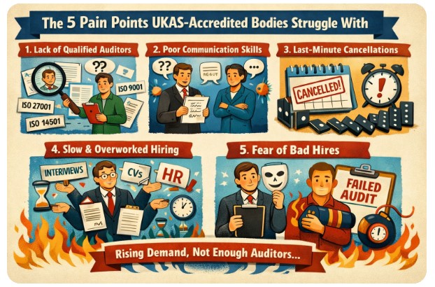 Five Major Auditor Challenges Accredited Certification Bodies Face