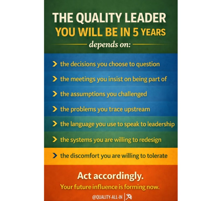 Seven Decisions That Shape Your Future In Quality