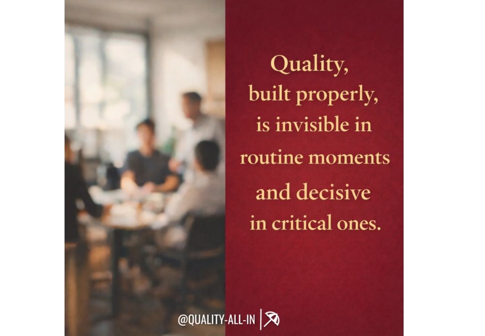 New Normal In Quality Shifts Focus From Order To Organizational Resilience