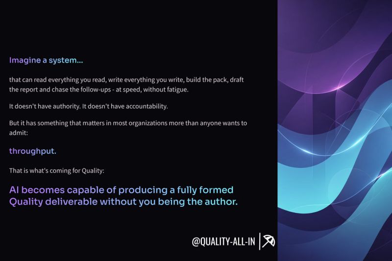 AI Is Not Just A Tool As It Redefines The Role Of Quality