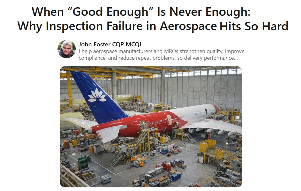 In Aerospace, Severe Consequences Leave No Room For Speed Over Precision
