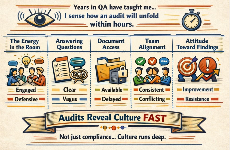Five Early Signs That Reveal How a QA Audit Will Unfold