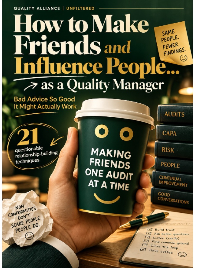 All the Terrible Ways to Make Friends as a Quality Manager