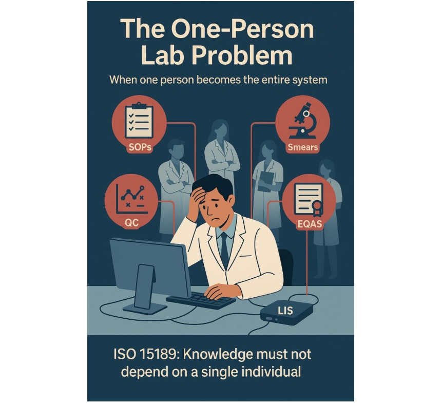 One-Person Labs Create Single-Point Failures in Quality Systems