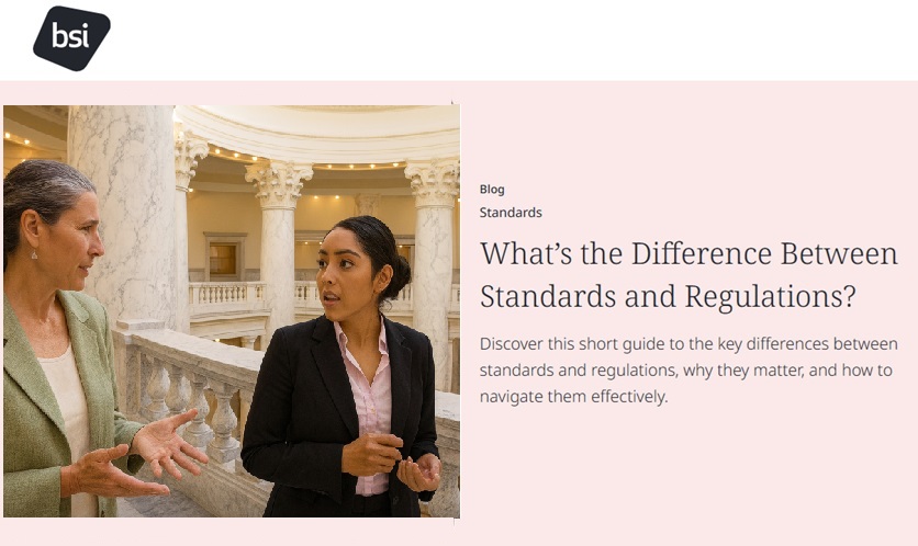 The Compliance Puzzle: How Standards and Regulations Fit Together