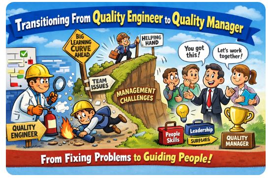 Enabling Others Marks the Shift From Quality Engineer to Quality Manager
