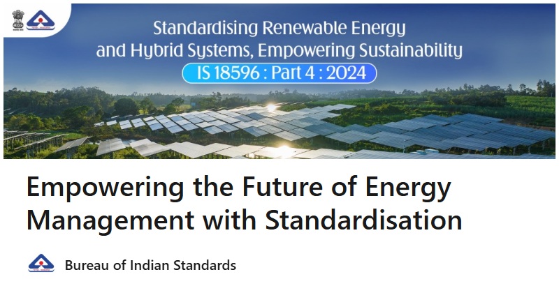Indian Standard That Supports Renewable Energy in Rural and Remote Areas