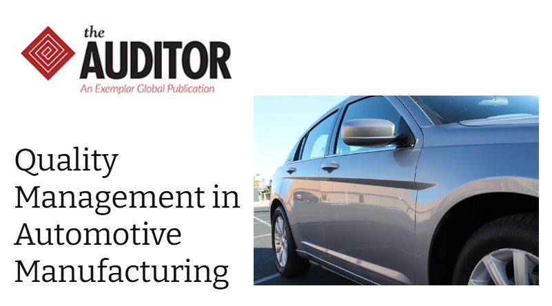 Quality Management Drives Success in Automotive Manufacturing