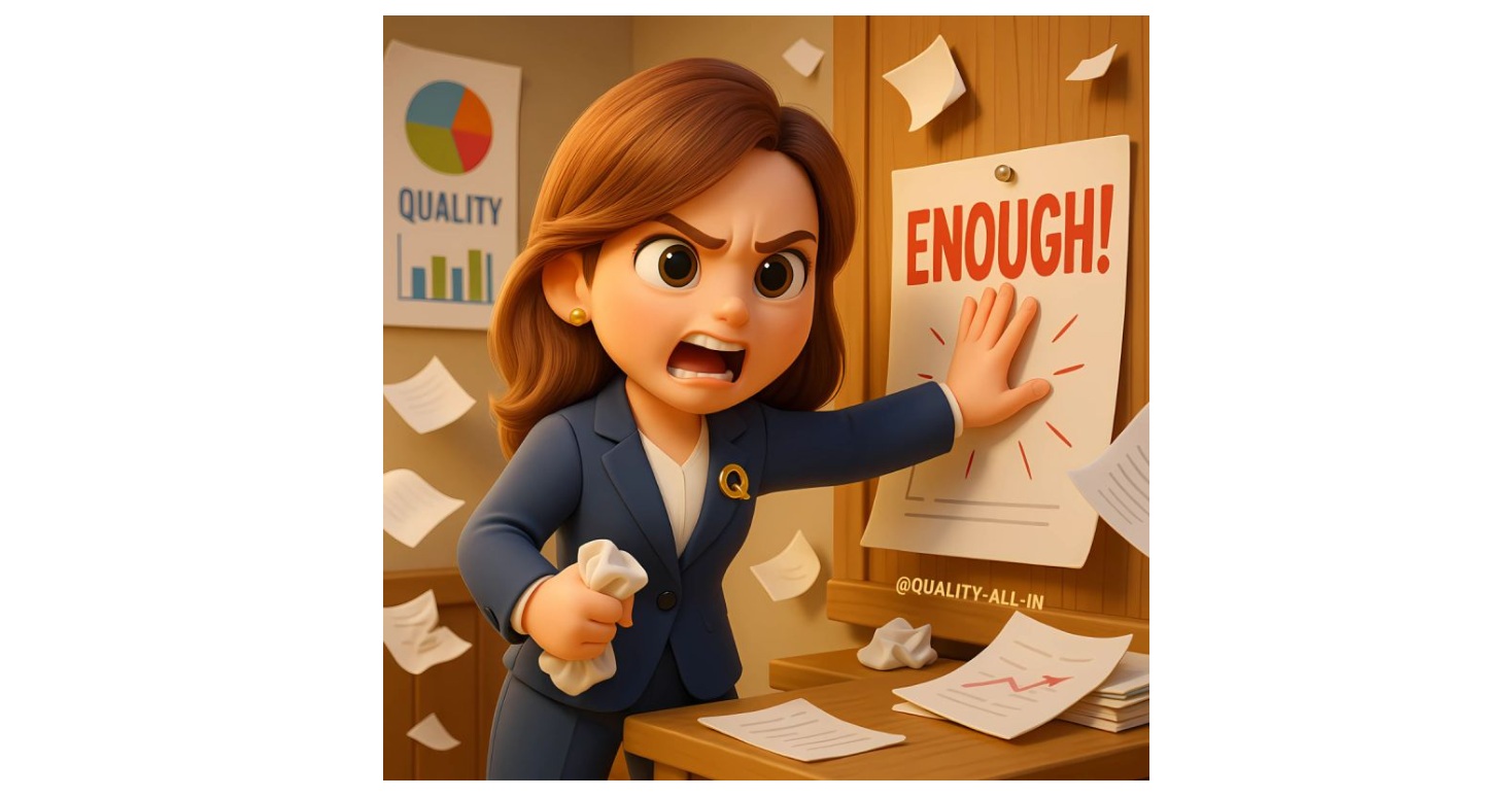 When Frustration Becomes Leadership: The Tipping Point in Quality